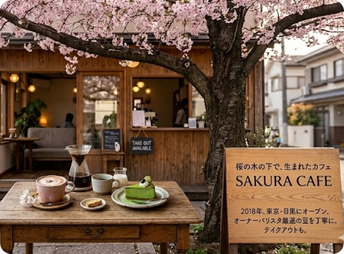 SAKURA CAFE 店舗外観